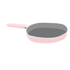 Pink frying pan