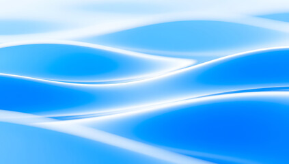 Fototapeta premium Abstract flowing water ripple background in blue