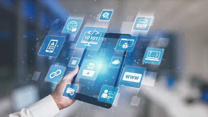 Software development with coding overlays, programming languages, developer tools, mobile app creation, and advanced programming for digital product development and software solutions. Spire