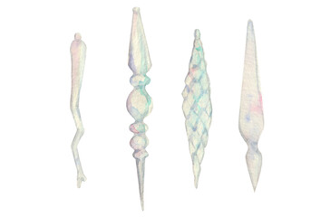 クリスマス飾り：つららオーナメント