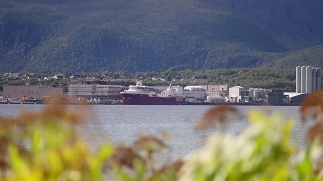 Waterfront Terminal, Stokmarknes Industrial Park, Shipping Logistics