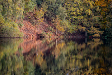 reflection in the water