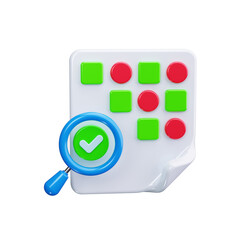 data sampling 3d render icons