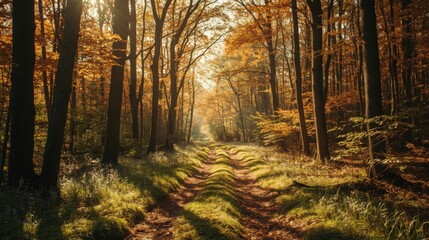 Fototapeta premium path in the forest