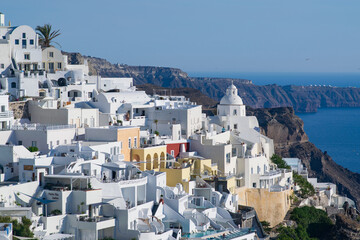 oia village in santorini island greece © Natalja