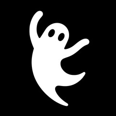 Smoke ghost silhouette