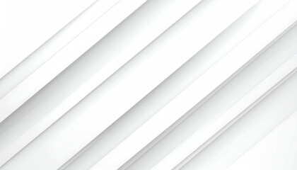 Abstract diagonal white panels overlap in geometric composition, creating a modern, clean design