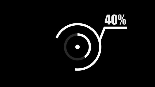 Futuristic Circle HUD Animation ✨ Sci-Fi rings pulse and fade within 40%, glowing tech elements rotate smoothly. Perfect 2D texture for broadcast, UI, and advanced future design.