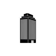Office Building Icon – Modern Urban Architecture Symbol
