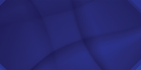 Fototapeta premium Smooth aesthetic blue abstract vector background with soft gradient curves and dynamic overlapping circular shapes, ideal for modern tech, corporate, or creative designs