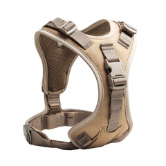Tan pet harness for dog png pet png canine png accessory png leash png safety png walking png adjustable png strap png gear png transparent background image