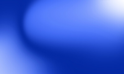 Soft Blue Gradient Background with Luminous Light Flare Effect