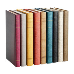 Elegant notebooks lined up png stationery png journal png office png paper png writing png school png books png stack png organization png transparent background image
