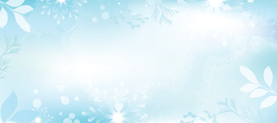 Winter and Happy Holidays, season's greetings and new year vector template background with Christmas element decoration