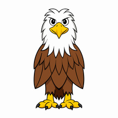eagle on a white background