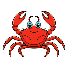 red crab cartoon