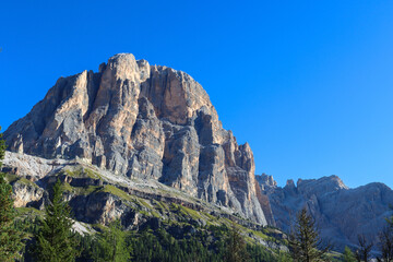 View of Tofana from the path to Cinque Torri
