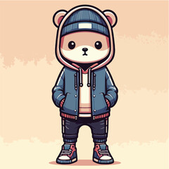 Animal Streetwear illustration