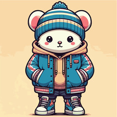 Animal Streetwear illustration