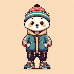 Animal Streetwear illustration