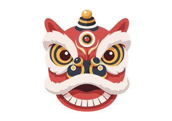 Chinese Lion Dance Mask: Festive Celebration and Cultural Symbol.