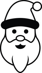 funny cartoon chef with hat