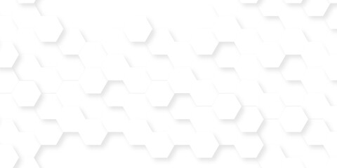 White paper texture abstract grid tile seamless hexagon wall creative metal business wallpaper texture background.	
