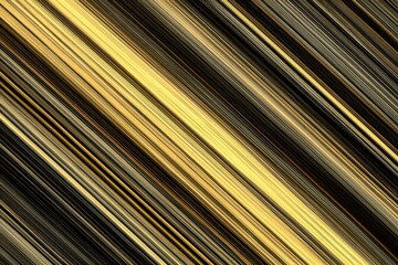 Obraz premium Abstract diagonal lines in gold and black create textured surface and patterns