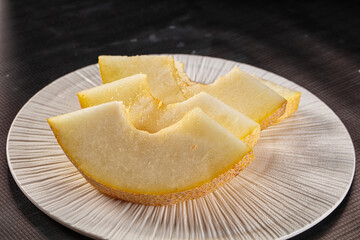 Fresh ripe sweet juicy melon