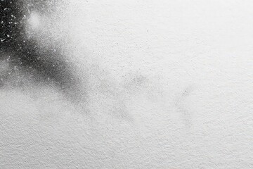 Abstract Monochrome Composition with Contrasting Textures and Speckled Details