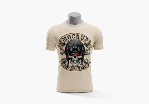 T-Shirt Mannequin Clothing Mockup