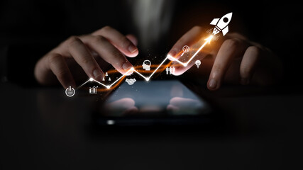 Business growth strategy drives business, growth, and success by following structured roadmap,...