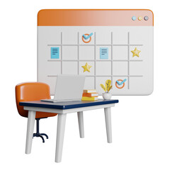 Reminder List Calendar