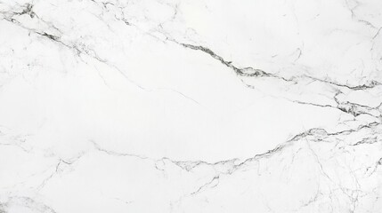 Fototapeta premium Elegant White Marble Texture with Natural Stone Veins for Luxurious Interior Design and Decor Ideas