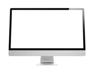 Fototapeta premium Computer monitor display screen transparent background cutout png