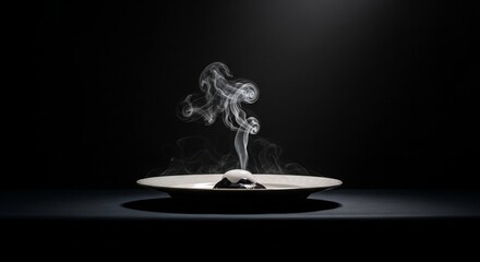 Noir Dessert Surreal Minimal Still Life