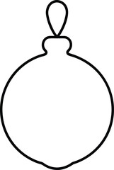 christmas ball with christmas tree