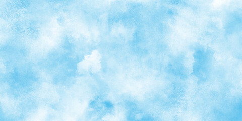 Obraz premium Light blue watercolor background. Artistic hand paint. Cyan watercolor water brash splash texture, watercolor background concept, vector. template. blue color illustration,
