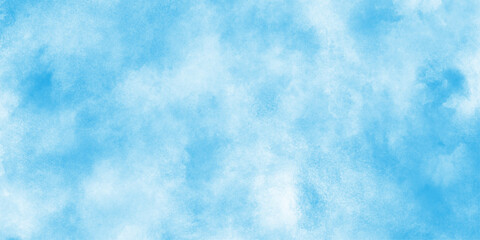 Obraz premium Light blue watercolor background. Artistic hand paint. Cyan watercolor water brash splash texture, watercolor background concept, vector. template. blue color illustration,