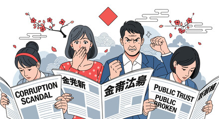 Public Outrage: Corruption Scandal and Broken Trust