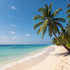 palm tree on the beach