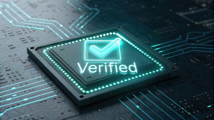 Digital Verification: Highlighting the core of technology, where assurance, authenticity, and data security are the building blocks of progress.
