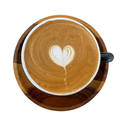 cup of coffee with heart