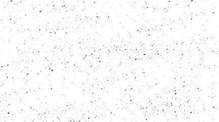 Grunge noise gradient texture. Dirty grain background. Dotted halftone overlay. Sand dusty distressed wallpaper. Grungy grit pattern. Black white random dot texture for poster, banner, print. Vector