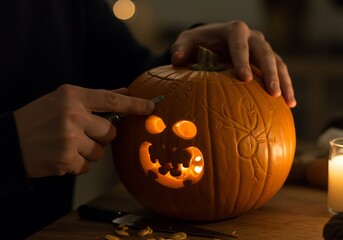 Carving a Pumpkin The Art of Halloween Tradition At Home Holiday