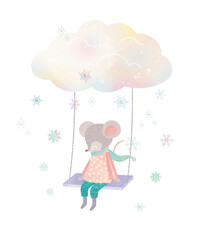 かわいいねずみ