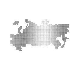 map of the Russia vector illustrator