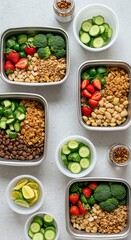 Healthy Meal Prep Fresh Food Containers Ready To Eat Healthy lifestyle