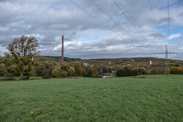 Natur und Industrie, wie im selbstverst&auml;ndlichen Einklang - Stolberg Rhld. 
