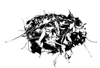 Brushstrokes Explode with Abstract Energy in Artistic Composition